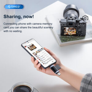 ORICO card reader CD2D-AC3 για SD & Micro SD, USB-C & USB 3.0, μαύρο | eLabstore.gr ORICO card reader CD2D-AC3 για SD & Micro SD, USB-C & USB 3.0, μαύρο | Συνοδευτικά PC | elabstore.gr
