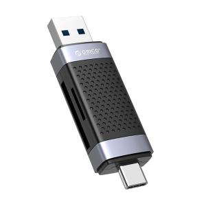 ORICO card reader CD2D-AC3 για SD & Micro SD, USB-C & USB 3.0, μαύρο | Συνοδευτικά PC | elabstore.gr