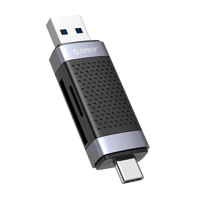 ORICO card reader CD2D-AC3 για SD & Micro SD, USB-C & USB 3.0, μαύρο | eLabstore.gr ORICO card reader CD2D-AC3 για SD & Micro SD, USB-C & USB 3.0, μαύρο | Συνοδευτικά PC | elabstore.gr