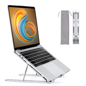 Μεταλλική βάση για laptop CT-LS01-AG, 15.6", ρυθμιζόμενο ύψος, ασημί | Αξεσουάρ για Laptop | elabstore.gr