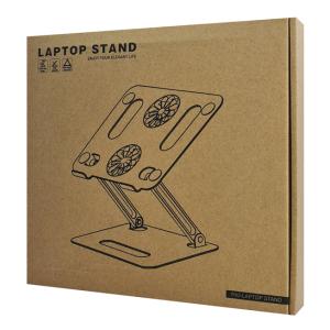 Βάση & ψύξη laptop CT-LS05-AG 11-17", 2x Fan, πτυσσόμενη, γκρι | Αξεσουάρ για Laptop | elabstore.gr