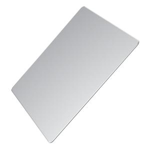 Μεταλλικό mouse pad CT-MP24-AS, 246x202x2mm, ασημί/μαύρο | Συνοδευτικά PC | elabstore.gr
