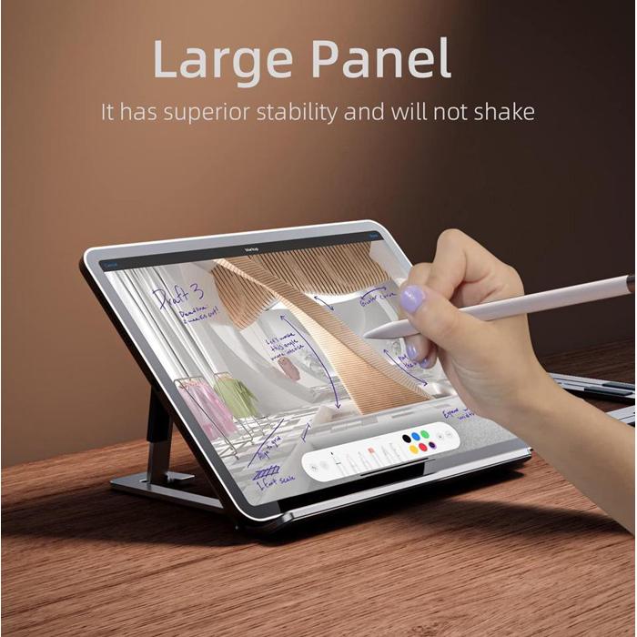 Μεταλλική βάση για tablet CT-PS02-AG, 7-12.9", ρυθμιζόμενο ύψος, γκρι | eLabstore.gr Μεταλλική βάση για tablet CT-PS02-AG, 7-12.9", ρυθμιζόμενο ύψος, γκρι | Tablet - Parts | elabstore.gr