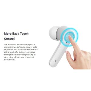 HIFUTURE earphones με θήκη φόρτισης FlyBuds Pro, True Wireless, μαύρα | Αξεσουάρ κινητών | elabstore.gr