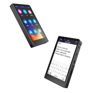 RUIZU MP3 player Η9 με οθόνη αφής 3.8", 16GB, BT, 1000mAh, μαύρο | Εικόνα & Ήχος | elabstore.gr