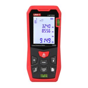 UNI-T laser μετρητής απόστασης LM100A, m/ft/in, 100m | Εργαλεία | elabstore.gr