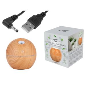 LTC υγραντήρας LXLL144 με LED φωτισμό, 130ml, εμφάνιση ξύλου | Οικιακός εξοπλισμός | elabstore.gr