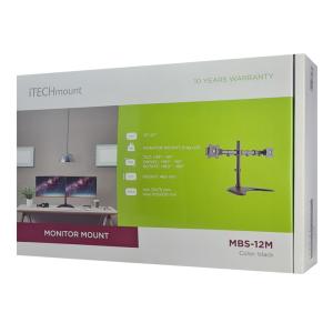 ITECHMOUNT βάση γραφείου MBS-12M για 2 οθόνες 13"-27", 8kg ανά οθόνη | Εικόνα & Ήχος | elabstore.gr