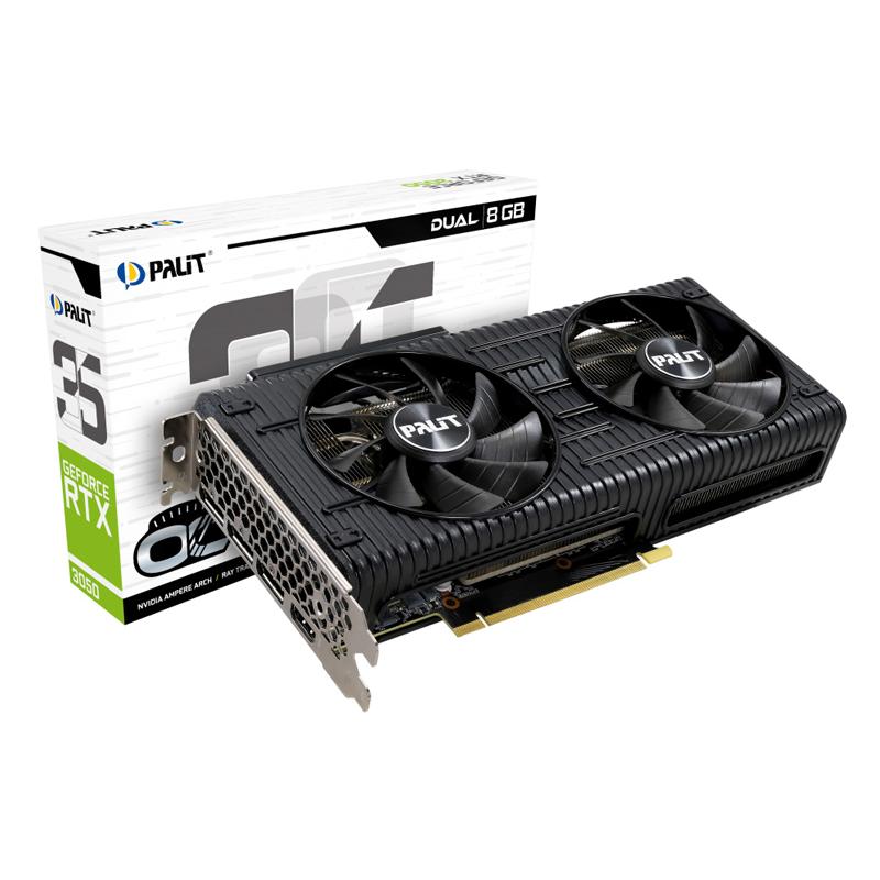 PALIT VGA GeForce RTX 3050 NE63050T19P1-190AD, GDDR6 8GB, 128bit | eLabstore.gr PALIT VGA GeForce RTX 3050 NE63050T19P1-190AD, GDDR6 8GB, 128bit | PC & Αναβάθμιση | elabstore.gr