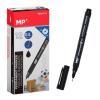 MP ανεξίτηλος μαρκαδόρος PE411-S για CD-DVD, 0.4mm, μαύρος, 12τμχ | Αναλώσιμα - Είδη Γραφείου | elabstore.gr