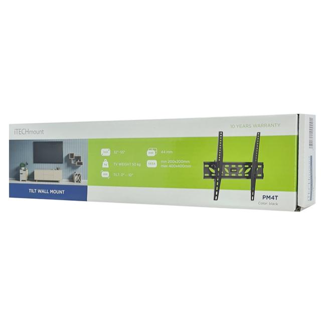 ITECHMOUNT επιτοίχια βάση PM4T, για οθόνη 32"-55", 50kg | eLabstore.gr ITECHMOUNT επιτοίχια βάση PM4T, για οθόνη 32"-55", 50kg | Εικόνα & Ήχος | elabstore.gr
