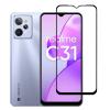 POWERTECH tempered glass 5D TGC-0580, Realme C31, full glue, μαύρο | Αξεσουάρ κινητών | elabstore.gr