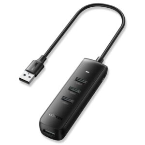 Hub USB 3.0 UGREEN CM416 Black 80657 | USB HUBS | elabstore.gr
