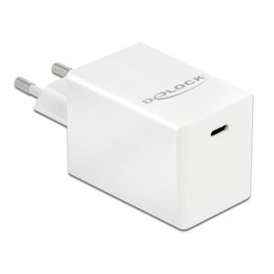 DELOCK φορτιστής τοίχου 41447, USB-C, PD 3.0, 60W, 5-20V, λευκός | Αξεσουάρ κινητών | elabstore.gr