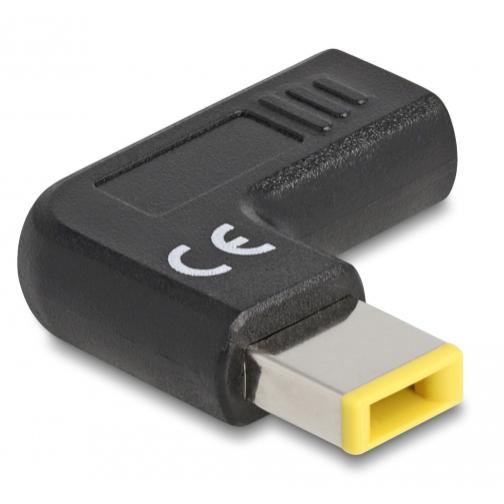DELOCK αντάπτορας τροφοδοσίας 60003 USB-C σε Lenovo 11x4.5mm, 90°, μαύρο | eLabstore.gr DELOCK αντάπτορας τροφοδοσίας 60003 USB-C σε Lenovo 11x4.5mm, 90°, μαύρο | Αξεσουάρ για Laptop | elabstore.gr