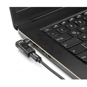 DELOCK αντάπτορας τροφοδοσίας 60006, USB-C σε HP 4.8x1.7mm, 90°, μαύρος | Αξεσουάρ για Laptop | elabstore.gr