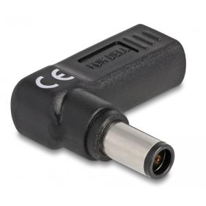 DELOCK αντάπτορας τροφοδοσίας 60008, USB-C σε Dell 7.4x5mm, 90°, μαύρος | eLabstore.gr DELOCK αντάπτορας τροφοδοσίας 60008, USB-C σε Dell 7.4x5mm, 90°, μαύρος | Αξεσουάρ για Laptop | elabstore.gr