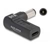 DELOCK αντάπτορας τροφοδοσίας 60008, USB-C σε Dell 7.4x5mm, 90°, μαύρος | eLabstore.gr DELOCK αντάπτορας τροφοδοσίας 60008, USB-C σε Dell 7.4x5mm, 90°, μαύρος | Αξεσουάρ για Laptop | elabstore.gr