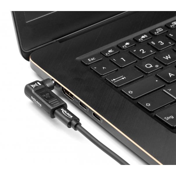 DELOCK αντάπτορας τροφοδοσίας 60012, USB-C σε IBM 7.9x5.5mm, 90°, μαύρος | eLabstore.gr DELOCK αντάπτορας τροφοδοσίας 60012, USB-C σε IBM 7.9x5.5mm, 90°, μαύρος | Αξεσουάρ για Laptop | elabstore.gr
