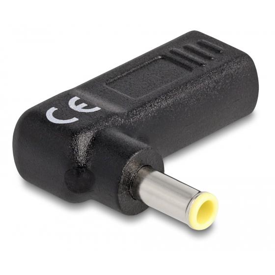 DELOCK αντάπτορας τροφοδοσίας 60013 USB-C σε Samsung 5.5x3mm, 90°, μαύρο | eLabstore.gr DELOCK αντάπτορας τροφοδοσίας 60013 USB-C σε Samsung 5.5x3mm, 90°, μαύρο | Αξεσουάρ για Laptop | elabstore.gr
