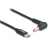 DELOCK καλώδιο τροφοδοσίας 87973, USB-C σε HP 4.8x1.7mm, 1.5m, μαύρο | eLabstore.gr DELOCK καλώδιο τροφοδοσίας 87973, USB-C σε HP 4.8x1.7mm, 1.5m, μαύρο | Αξεσουάρ για Laptop | elabstore.gr