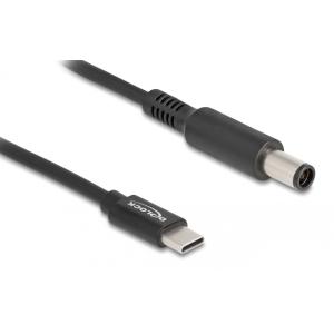 DELOCK καλώδιο τροφοδοσίας 87975, USB-C σε Dell 7.4x5mm, 1.5m, μαύρο | Αξεσουάρ για Laptop | elabstore.gr