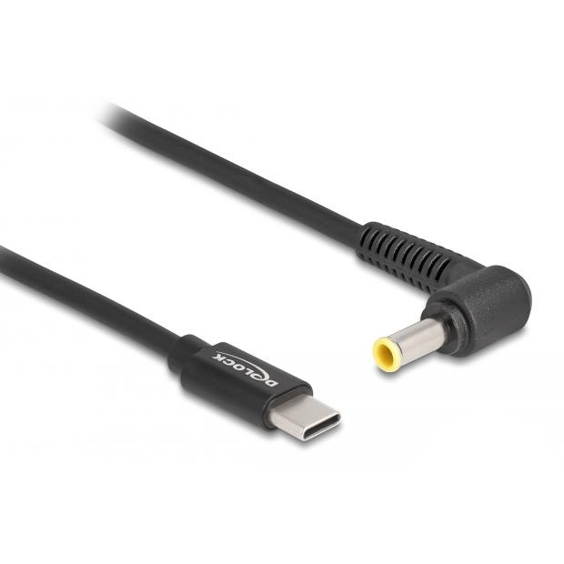 DELOCK καλώδιο τροφοδοσίας 87980, USB-C σε Samsung 5.5x3mm, 1.5m, μαύρο | eLabstore.gr DELOCK καλώδιο τροφοδοσίας 87980, USB-C σε Samsung 5.5x3mm, 1.5m, μαύρο | Αξεσουάρ για Laptop | elabstore.gr
