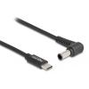 DELOCK καλώδιο τροφοδοσίας 87981, USB-C σε Sony 6x4.3mm, 1.5m, μαύρο | eLabstore.gr DELOCK καλώδιο τροφοδοσίας 87981, USB-C σε Sony 6x4.3mm, 1.5m, μαύρο | Αξεσουάρ για Laptop | elabstore.gr