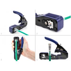 DELOCK πρέσα ακροδεκτών 90577 για καλώδια δικτύου RJ45/8P, με 2 λεπίδες | Εργαλεία | elabstore.gr
