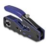 DELOCK πρέσα ακροδεκτών 90577 για καλώδια δικτύου RJ45/8P, με 2 λεπίδες | Εργαλεία | elabstore.gr