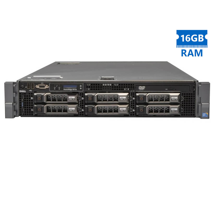 Refurbished Server Dell R710 R2U E5520/ 16GB DDR3/ No HDD/ 6xLFF/ 2xPSU/ DVD/ Perc H700-512MB | eLabstore.gr Refurbished Server Dell R710 R2U E5520/16GB DDR3/No HDD/6xLFF/2xPSU/DVD/Perc H700-512MB | Refurbished | elabstore.gr