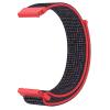 Λουράκι ρολογιού BAND-004-BKRD, 20mm, υφασμάτινο, μαύρο-κόκκινο | Mobile Συσκευές | elabstore.gr