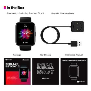 ZEBLAZE smartwatch Beyond 2, 1.78" AMOLED, GPS, heart rate, 5 ATM, μαύρο | eLabstore.gr