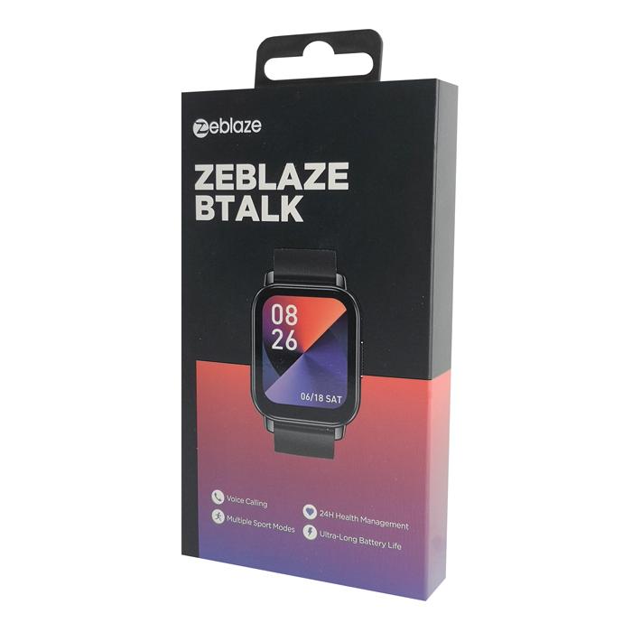 ZEBLAZE smartwatch Btalk, 1.86" TFT, heart rate, BT κλήσεις, IP68, μαύρο | eLabstore.gr ZEBLAZE smartwatch Btalk, 1.86" TFT, heart rate, BT κλήσεις, IP68, μαύρο | Mobile Συσκευές | elabstore.gr