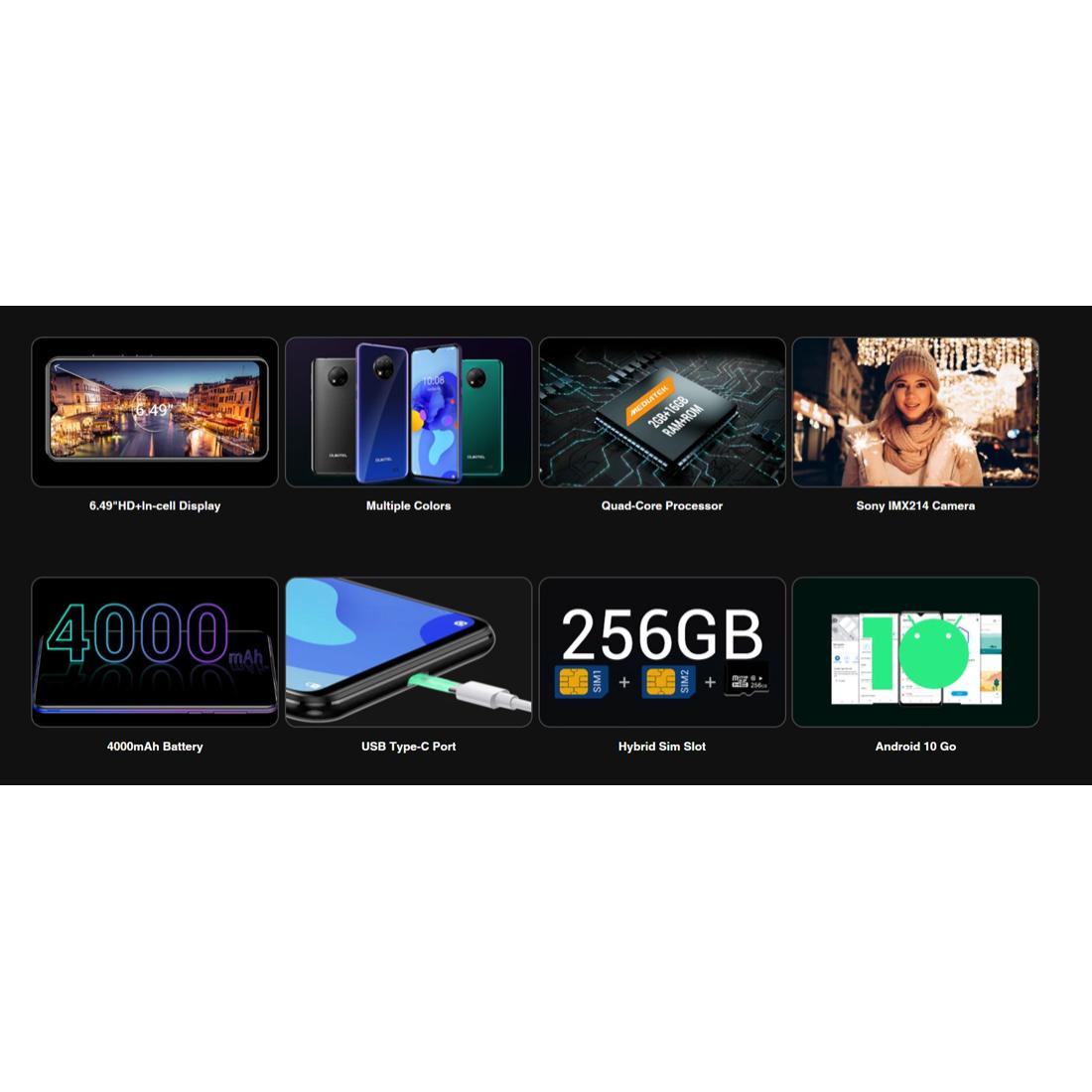OUKITEL Smartphone C19, 6.49", 2/16GB, Android 10 Go Edition, 4G, μπλε | eLabstore.gr OUKITEL Smartphone C19, 6.49", 2/16GB, Android 10 Go Edition, 4G, μπλε | Mobile Συσκευές | elabstore.gr