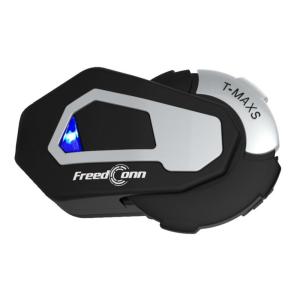 FREEDCONN σύστημα ενδοεπικοινωνίας T-MAX-S για κράνος μηχανής, BT, 1200m | Αξεσουάρ κινητών | elabstore.gr