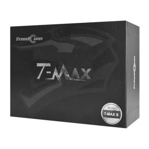 FREEDCONN σύστημα ενδοεπικοινωνίας T-MAX-S για κράνος μηχανής, BT, 1200m | Αξεσουάρ κινητών | elabstore.gr