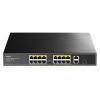 CUDY PoE+ switch FS1018PS1, 16-port 10/100M PoE+, SFP & 2x uplink, 200W | Δικτυακά | elabstore.gr