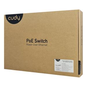 CUDY PoE+ switch FS1018PS1, 16-port 10/100M PoE+, SFP & 2x uplink, 200W | Δικτυακά | elabstore.gr