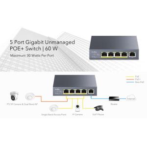 CUDY PoE+ switch GS1005P, 5-port 10/100/1000Mbps PoE+, 60W | eLabstore.gr CUDY PoE+ switch GS1005P, 5-port 10/100/1000Mbps PoE+, 60W | Δικτυακά | elabstore.gr