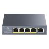 CUDY PoE+ switch GS1005P, 5-port 10/100/1000Mbps PoE+, 60W | Δικτυακά | elabstore.gr