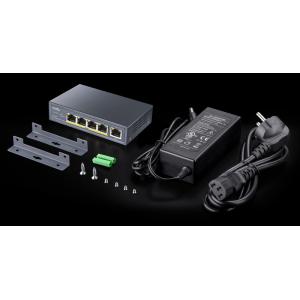 CUDY PoE+ switch GS1005P, 5-port 10/100/1000Mbps PoE+, 60W | eLabstore.gr CUDY PoE+ switch GS1005P, 5-port 10/100/1000Mbps PoE+, 60W | Δικτυακά | elabstore.gr