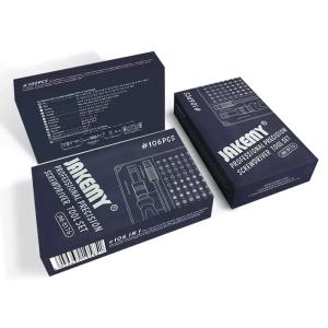 JAKEMY σετ κατσαβιδιών ακριβείας JM-8176 με θήκη, CR-V, 106τμχ | eLabstore.gr