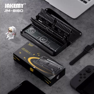JAKEMY σετ κατσαβιδιών ακριβείας JM-8180-A με κασετίνα, CR-V, 47τμχ | eLabstore.gr JAKEMY σετ κατσαβιδιών ακριβείας JM-8180-A με κασετίνα, CR-V, 47τμχ | eLabstore.gr