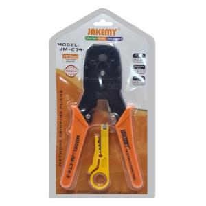 JAKEMY πρέσα ακροδεκτών JM-CT4-3 με απογυμνωτή, RJ45/11/12, 8P/6P/4P | Εργαλεία | elabstore.gr