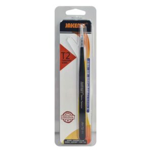 JAKEMY τσιμπίδα JM-T2-11, ανοξείδωτη, SUS304, 140mm, ίσια | Εργαλεία | elabstore.gr