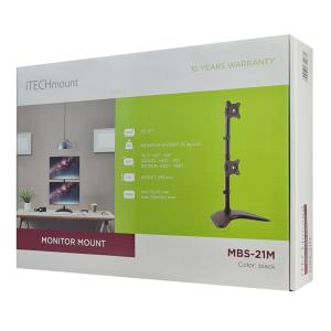 ITECHMOUNT βάση γραφείου MBS-21M για 2 οθόνες 13"-27", 10kg ανά οθόνη | eLabstore.gr ITECHMOUNT βάση γραφείου MBS-21M για 2 οθόνες 13"-27", 10kg ανά οθόνη | Εικόνα & Ήχος | elabstore.gr