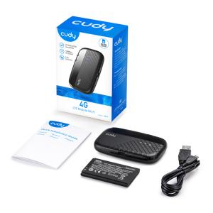 CUDY ασύρματο 4G Hotspot MF4, φορητό, FDD & TDD, 150Mbps, 2000mAh | eLabstore.gr CUDY ασύρματο 4G Hotspot MF4, φορητό, FDD & TDD, 150Mbps, 2000mAh | Δικτυακά | elabstore.gr