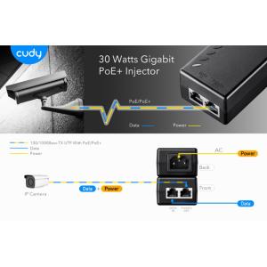 CUDY Gigabit PoE+/PoE injector POE200, 30W | Δικτυακά | elabstore.gr