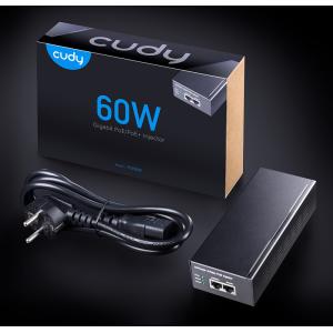 CUDY Gigabit PoE+/PoE injector POE300, 60W | eLabstore.gr CUDY Gigabit PoE+/PoE injector POE300, 60W | Δικτυακά | elabstore.gr